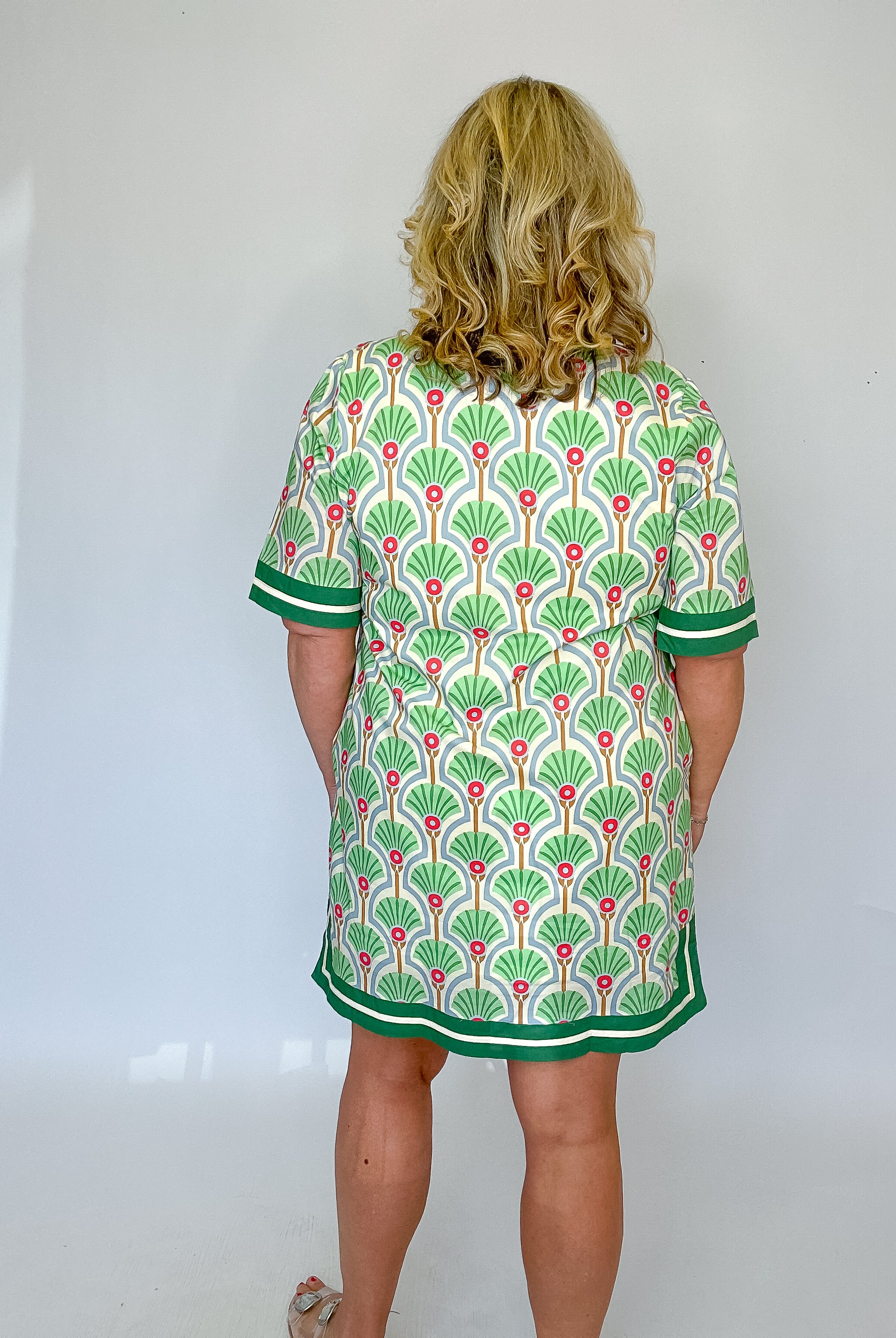 Green Floral Pleated Dress Moxie Shop Green Floral Pleated Dress Moxie Shop